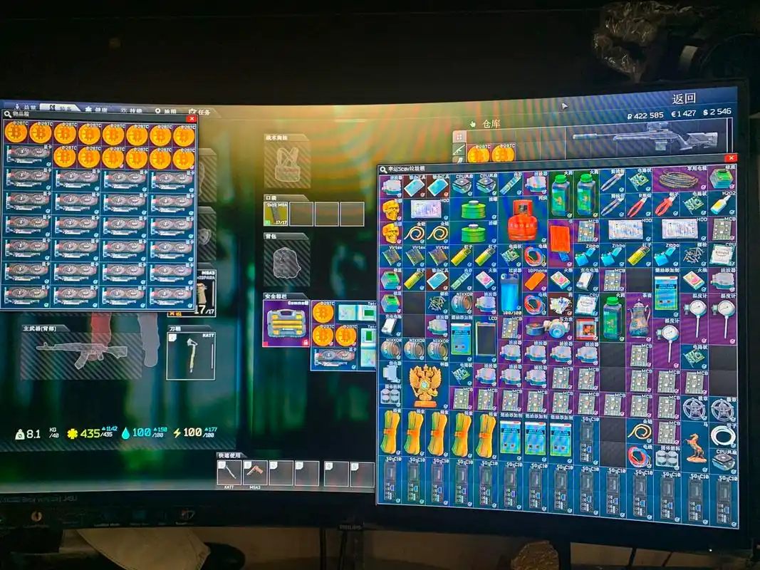 Modern mining farm showcasing high-density Whatsminer setups operating under professional hosting services