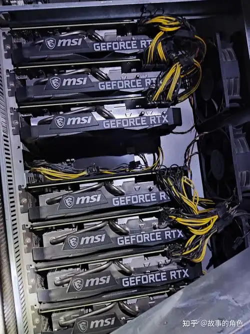 An expansive view of a mining farm with rows of machines, illustrating how organized facility management enhances overall equipment durability and efficiency.