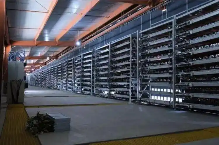 Renewable energy-powered mining farm in remote location